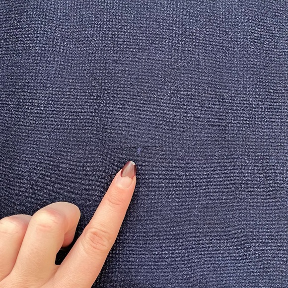 MISHA Collection Blue Metallic Sleeveless Strappy Veronika Cutout Midi Dress - Picture 13 of 13